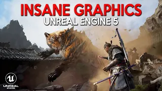 New UNREAL ENGINE 5 Gameplay Trailers with INSANE GRAPHICS in Real Time