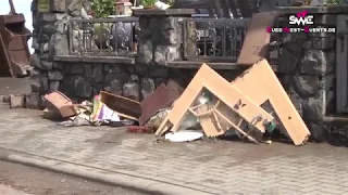 Unwetter 2018 in der VG Herrstein - Die Aufräumarbeiten beginnen