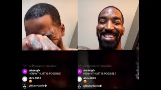 JR Smith talks with DeMar DeRozan about NBA BUBBLE, the PARKING LOT VIEW, and more on IG Live!