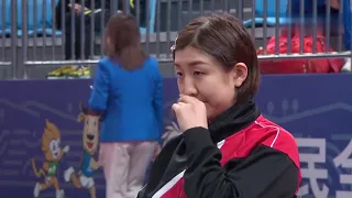 FULL MATCH：HeiLongjiang VS ShanDong，Table tennis women's team，ChenMeng-WangManyu全运乒乓球女团小组赛：黑龙江VS山东