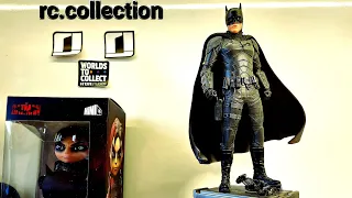 Batman Iron Studios DC Comics 1/10 Statue Unboxing Review The Batman Pattinson