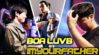 Boa vs ImYourFather Practice Match, God Lee vs God Kaz