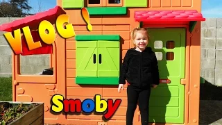 Cabane d'extérieur Maison duplex Smoby pour enfant (Outdoor)