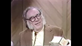 Isaac Asimov on The David Letterman Show, October 21, 1980