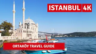 Istanbul City Walking Tour| Ortaköy Travel Guide |12 Feb 2021|4k UHD 60fps|