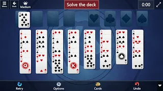 Microsoft Solitaire Collection: FreeCell - Medium - August 11, 2021