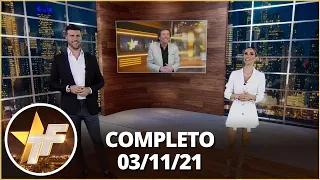 TV Fama (03/11/21) | Completo: Marquezine em polêmica; goleiro Bruno compra carro de luxo e mais