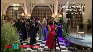 Brian & Manuella’s Wedding at Fullerton Bay Hotel