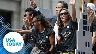 U.S. Women's World Cup champions honored in New York City | USA TODAY