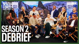 Cast of Season 2 Debrief Feat. Jojo Siwa, Tom Sandoval and More  | Special Forces