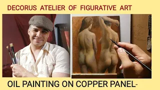 Oil Painting On Copper!-TIME-LAPSE