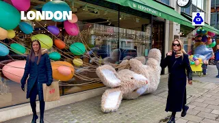 England, London Walk 🇬🇧 Mayfair, Bond Street to Piccadilly Circus  | Central London Walking Tour HDR