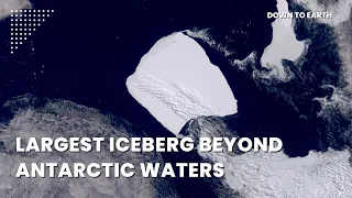 A23a, world's largest iceberg is now drifting beyond Antarctic Waters