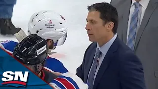 Rangers And Hurricanes Exchange Handshakes Following Their Seven-Game Series