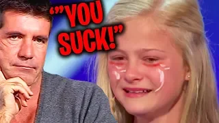 Simon Cowell Breaks This Kid's Heart During The Finals...