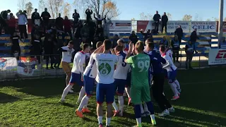 Brdo - Laktaši 0:1 / slavlje sa navijačima / 24.10.2021.