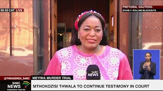 Senzo Meyiwa Murder Trial | Mthokozisi Thwala to continue testimony in court