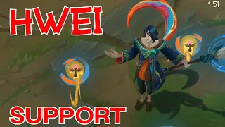 Rating Hwei Support| Is He Good? [Best Builds, Runes, and Matchups] (Season 14 Off Meta LOL)