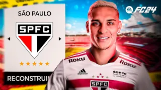 RECONSTRUINDO o SÃO PAULO FC | EA FC 24 | MODO CARREIRA  🔴⚫⚪