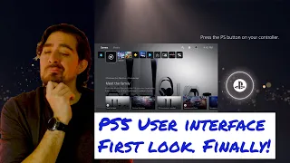 First Look at the PS5 User Experience