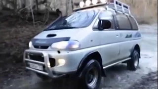 Mitsubishi Delica - минивэн внедорожник (part 2)