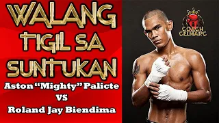 Boxing Highlight Real! Aston "Mighty" Palicte VS Roland Jay Biendima. SANMAN BUBBLE VI