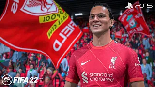 FIFA 22 - Man United vs. Liverpool - Full Match PS5 Gameplay | 4K