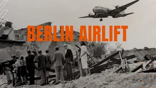 The Berlin Airlift: US and British Allies Air Drop Tons of Supplies Over Berlin