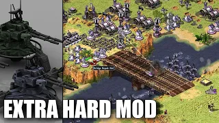 Red Alert 2 | Extra Hard Mod | ROBOT TANKS vs Brutal Ai