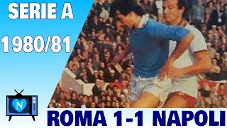 Roma 1-1 Napoli | Serie A 1980/81 | Tutto il calcio minuto per minuto | Ameri intervista Bearzot.