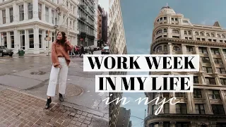 NYC WORK WEEK IN MY LIFE: Working a 9-5 in Social Media Marketing