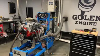 383 Stroker on the dyno