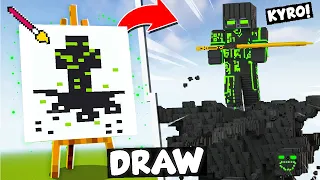 NOOB vs PRO: DRAWING BUILD COMPETITION in Minecraft [Episode 9]