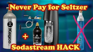 Never pay for seltzer again! (Sodamod Sodastream tutorial)