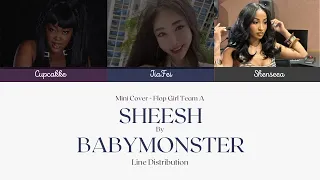 SHEESH - BABYMONSTER MINI COVER BY CUPCAKKE, JIAFEI, SHENSEEA