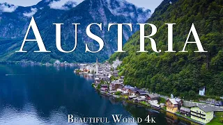 Austria 4K Amazing Aerial Film - Meditation Relaxing Music - Wonderful Nature