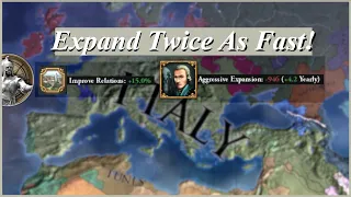 Eu4 Fundamentals: Improve Relations Modifier.