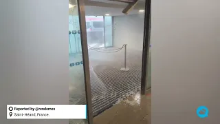 Shocking storms in Saint-Étienne, France