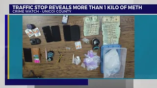 Two people arrested in Unicoi after deputies find over a kilogram of methamphetamine