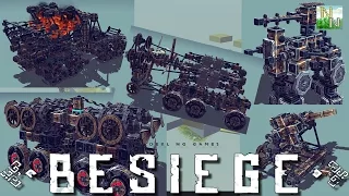 Besiege v0.09 Тополь, Ракетная установка, вечный Двигатель...