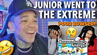 THE PRINCE FAMILY | SML Movie - BOWSER JUNIOR'S ALLERGY [reaction]