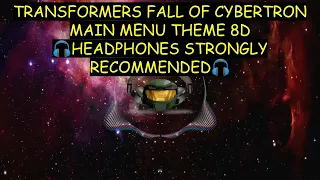 Transformers Fall of Cybertron Main Menu Theme 8D