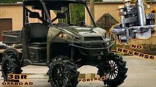 Polaris Ranger 900 Gets Upgraded Reverse Chain and 4" Portals |3BR OFFROAD