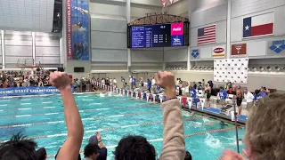 Kid Slips On Start And Still Wins State 💀 | Boys 100 Back A Final | 2022 UIL 6A State