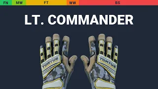 Specialist Gloves Lt. Commander - Skin Float And Wear Preview