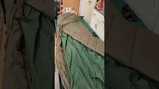 First test of new Tropen sleeping bag