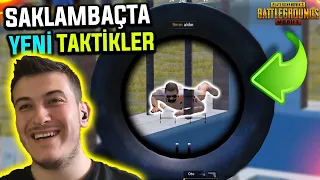 YOK ARTIK ! YEPYENİ TAKTİKLER ! SÜPRİZ SONLU PUBG Mobile Saklambaç