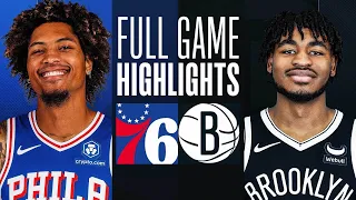 Game Recap: 76ers 127, Nets 119