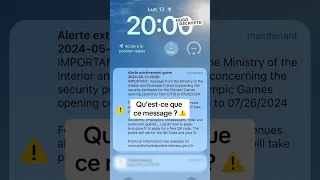 Cette alerte a effrayé des milliers de Français 🚨