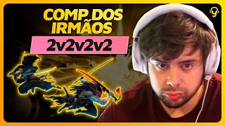 A COMP DOS IRMAOS NO 2v2v2v2 com @nicklink | Lives do Yoda